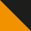 Oranje/zwart
