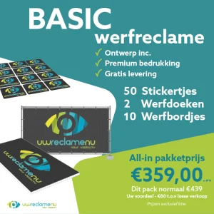 Basic werfreclame
